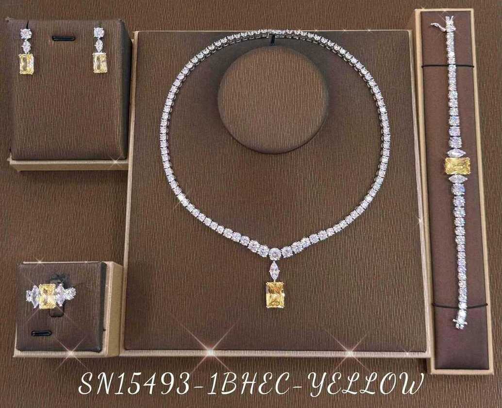 Necklace SN15493-1BYELLOW
