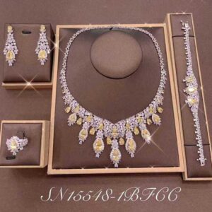Necklace SN15548-1BYELLOW