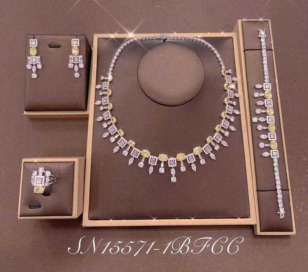 Necklace SN15571-1BYELLOW
