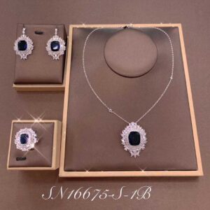 Necklace SN16675-S-1BBULE