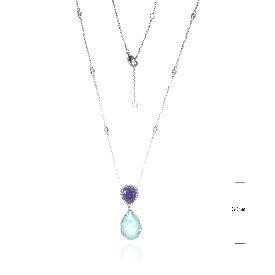 Necklace SN16970-S-1BCLR