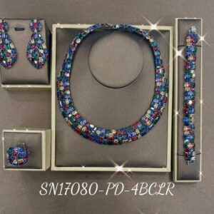 Necklace SN17080-PD-4BCLR