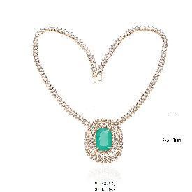 Necklace SN17082-PD-1BRED-2