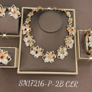 Necklace SN17216-P-2BCLR