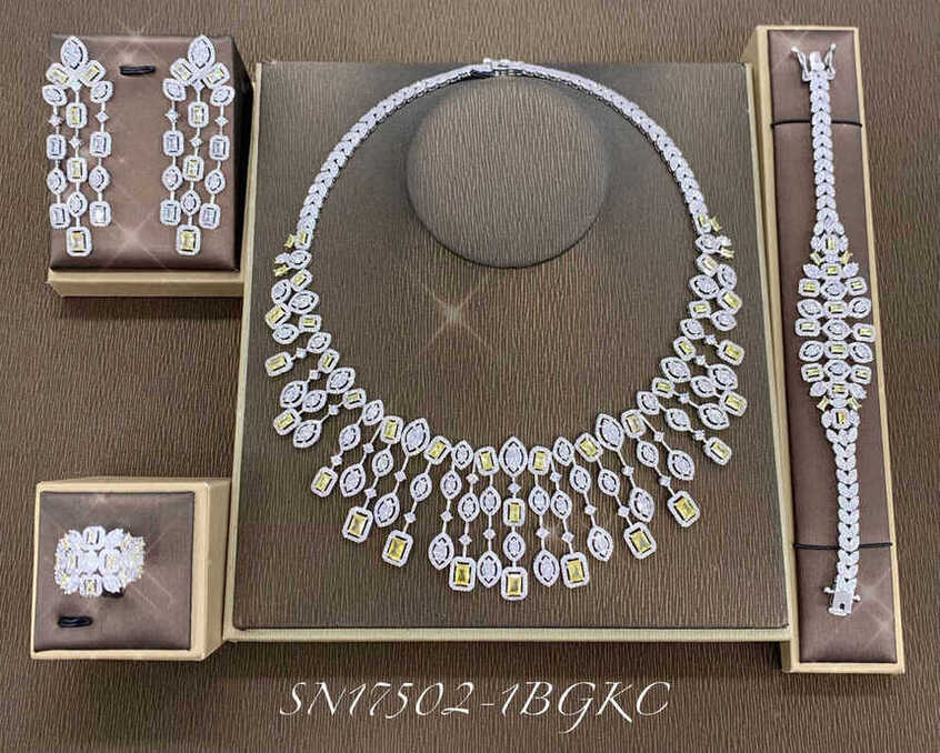Necklace SN17502-1BYELLOW