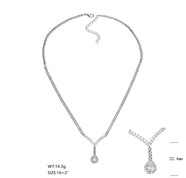 Necklace SN17787-S-1B