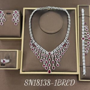 Necklace SN18138-1BRED
