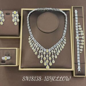 Necklace SN18138-1BYELLOW