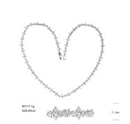 Necklace SN18269-P-1B-1