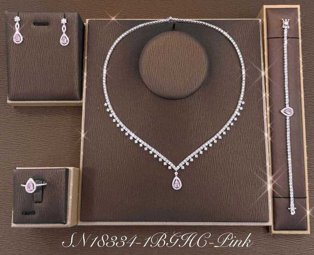 Necklace SN18334-1BPINK