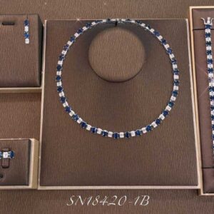 Necklace SN18420-1BBLUE