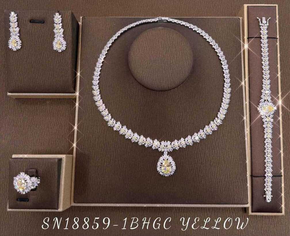 Necklace SN18859-1BYELLOW