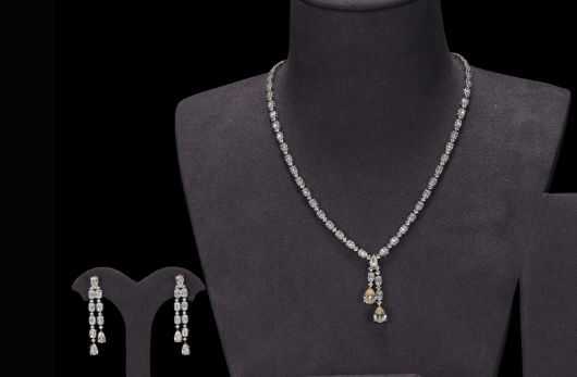 Necklace SN18860-1BGREEN-2