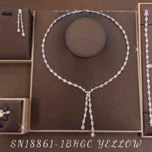 Necklace SN18861-1BYELLOW