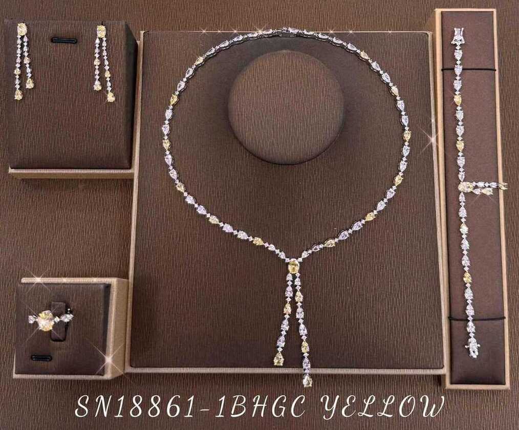 Necklace SN18861-1BYELLOW