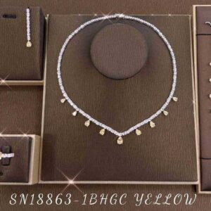 Necklace SN18863-1BYELLOW