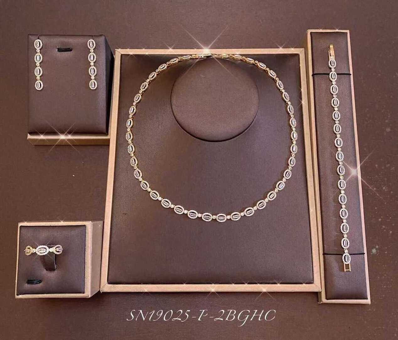 Necklace SN19025-P-2B