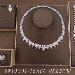 Necklace SN19091-1BYELLOW