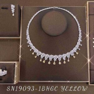 Necklace SN19093-1BYELLOW
