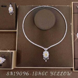 Necklace SN19096-1BYELLOW
