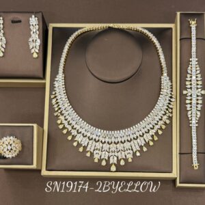 Necklace SN19174-2BYELLOW