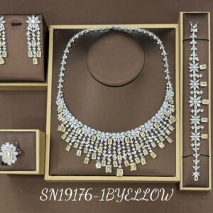 Necklace SN19176-1BYELLOW