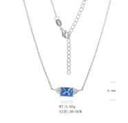 Necklace SN19713-S-1BBLUE-2