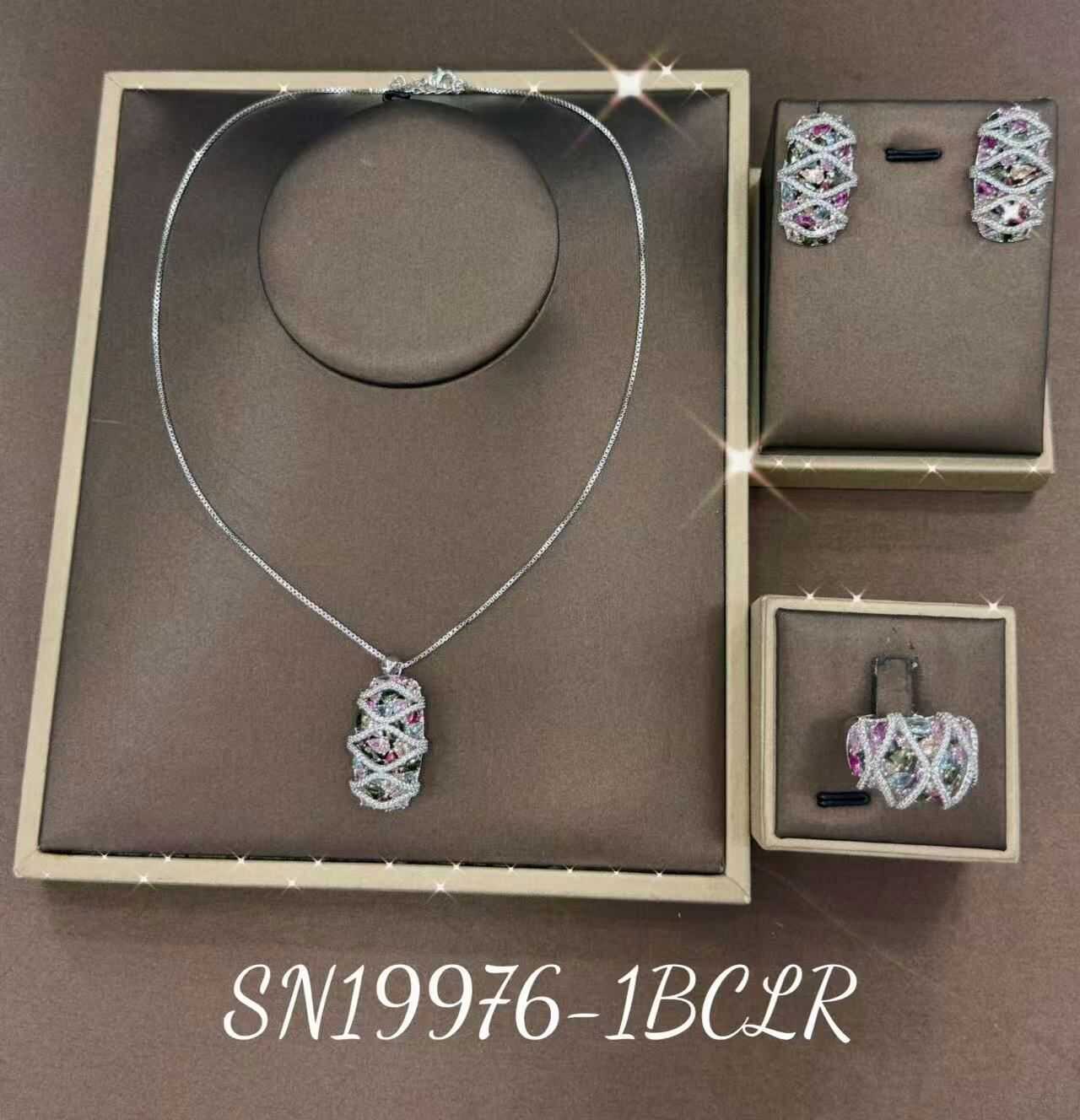 Necklace SN19976-S-1BCLR