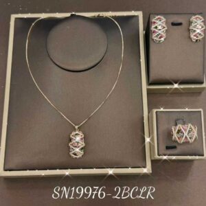 Necklace SN19976-S-2BCLR
