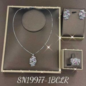 Necklace SN19977-S-1BCLR