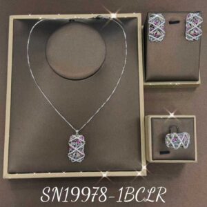 Necklace SN19978-S-1BCLR