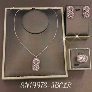 Necklace SN19978-S-3BCLR