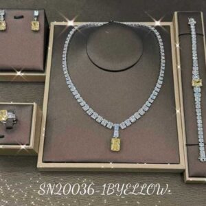 Necklace SN20036-1BYELLOW