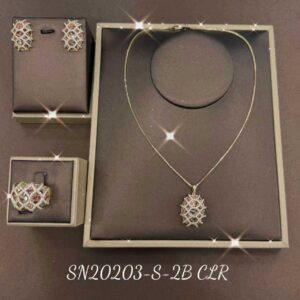 Necklace SN20203-S-2BCLR