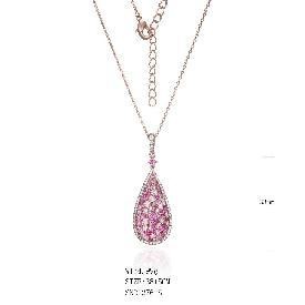 Necklace SN21276-S-2BCLR