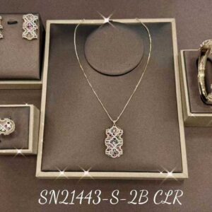 Necklace SN21443-S-2BCLR