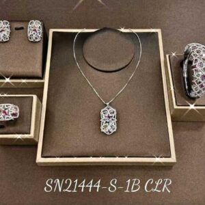 Necklace SN21444-S-1BCLR
