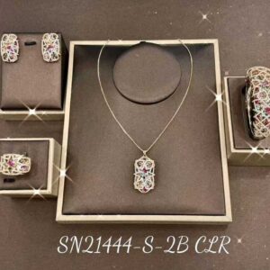 Necklace SN21444-S-2BCLR