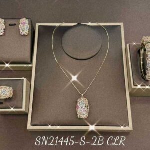 Necklace SN21445-S-2BCLR