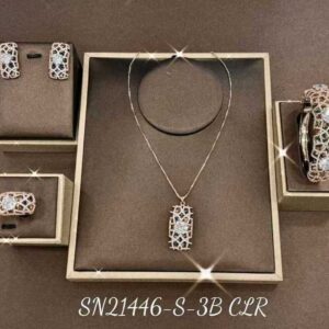 Necklace SN21446-S-3BCLR