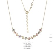 Necklace SN22436-T-1BCLR-2