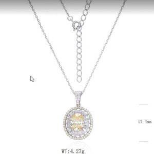 Necklace SN24699-T-2BPINK