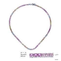 Necklace SN24718-2BCLR