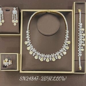 Necklace SN24847-2BYELLOW