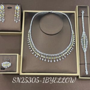 Necklace SN25305-1BYELLOW