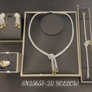 Necklace SN25657-D-2BYELLOW