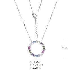 Necklace SN25796-S-2BCLR