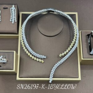 Necklace SN26197-K-1BYELLOW