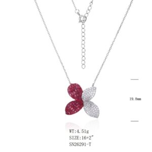 Necklace SN26291-T-1BRED