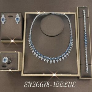 Necklace SN26678-1BBLUE